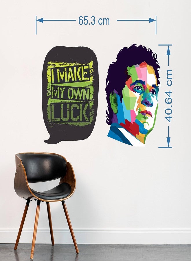 iberry's Inspirational Motivational Quotes Wall Sticker, Believe and Achieve- 65 x 41 cm Sachin Tendulkar Wall Stickers for Study- Office-12 - Image 3