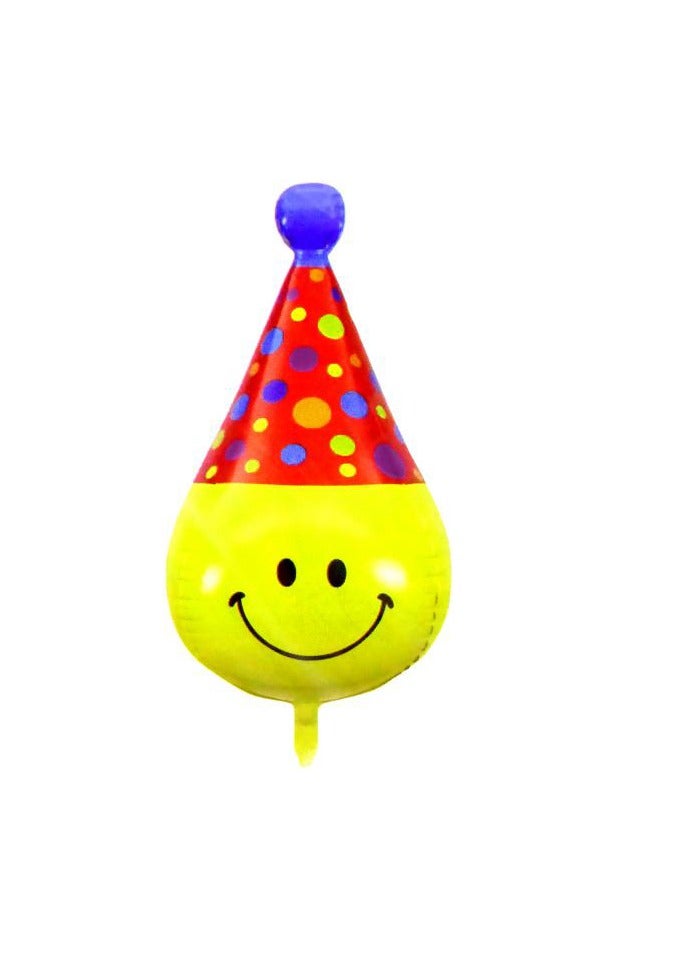 PARTY FUN Foil Balloon Smile Face  - Image 1