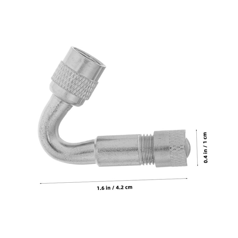 4Pcs Metal Valve Stem Extensions For Car And Bike Tyres Easy To Install - Image 3