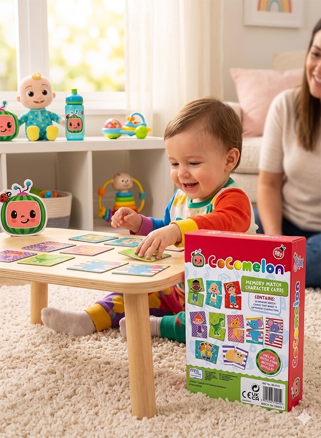 RMS CoComelon Memory Match Character Cards – Kids Matching Game, Early Learning Activity Cards - Image 3
