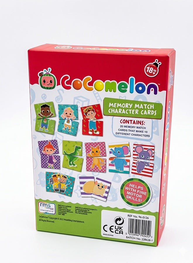 RMS CoComelon Memory Match Character Cards – Kids Matching Game, Early Learning Activity Cards - Image 2