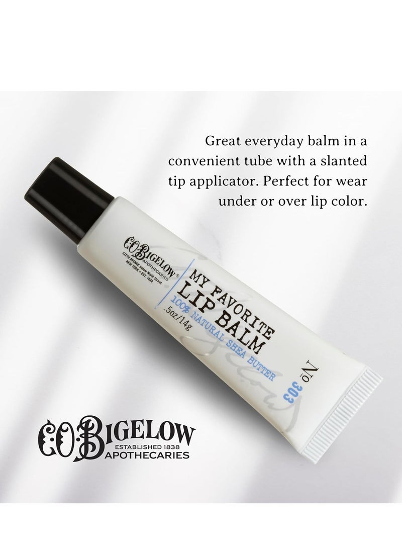 C. O. Bigelow C.O. Bigelow My Favorite Lip Balm Trio, Lip Tubes for Dry Lips, Moisturizing with Shea Butter, Bulk Balm 3 Pack, 0.5 oz Each  - Image 3