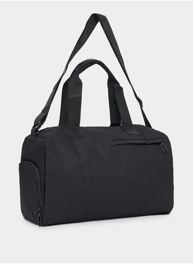 Styli Plain Gym Bag with Zip Pockets  - Image 1