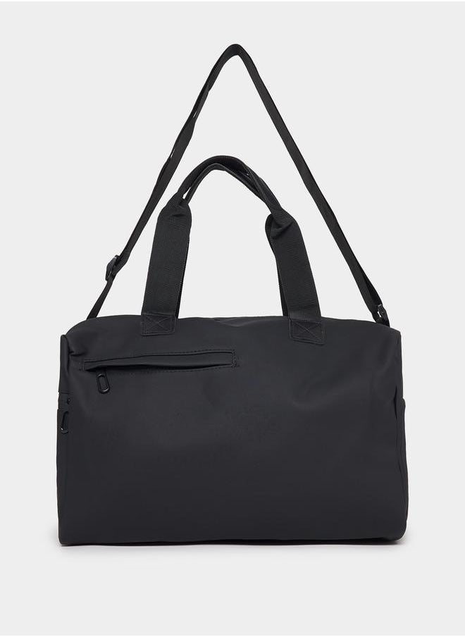 Styli Plain Gym Bag with Zip Pockets  - Image 2