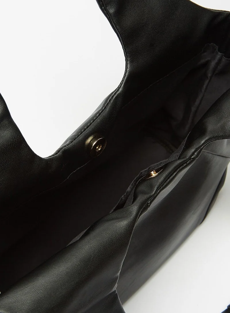 Flora Bella Solid Shoulder Bag with Detachable Strap