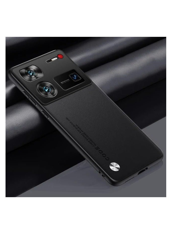 VKL Compatible with Nubia Z60 Ultra Case,Silicone Full Protection Shockproof and Fall-proof Phone Case for Nubia Z60 Ultra 5G (Black) - Image 1