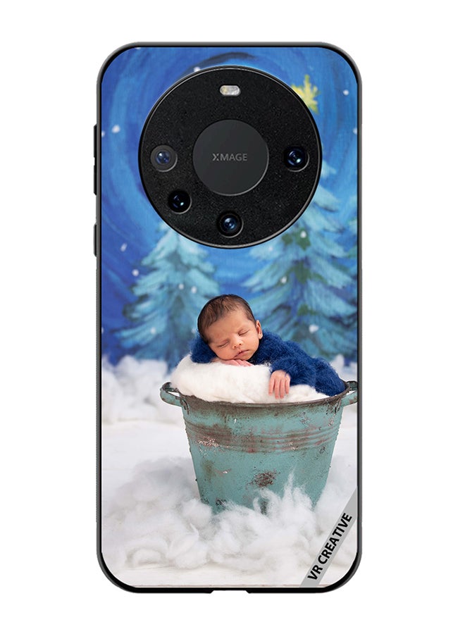 VR CREATIVE Protective Case Cover For Huawei Mate 60 Pro Snowy Baby Design Multicolour - Image 1