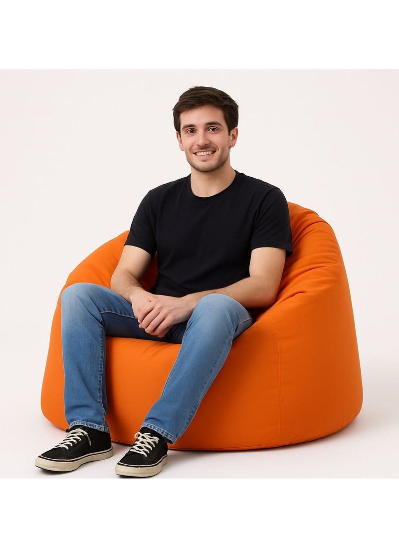 SaharaEG - Comfortable & Stylish Bean Bag water proof– 90×70 cm – Ergonomic Floor Seating for Teens & Adults | Perfect for Home, Living Room, or Gaming – Great for Bringing Family & Friends Together - Image 1