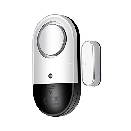 Flyoukki 120 DB Loud Door and Window Open Alarm Sensor 1 Pack for Kids, Dementia Patients Safety, Wireless Security Alarm Keeps Your Home, Pool, Cabinet, Business Safe - Image 1