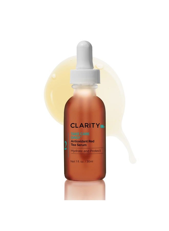 ClarityRx Take Care Daily, Plant Based Antioxidant Serum with Red Tea for All Skin Types, Hydrates & Protects Skin, Paraben Free, Natural Skin Care (1 fl oz) - Image 1
