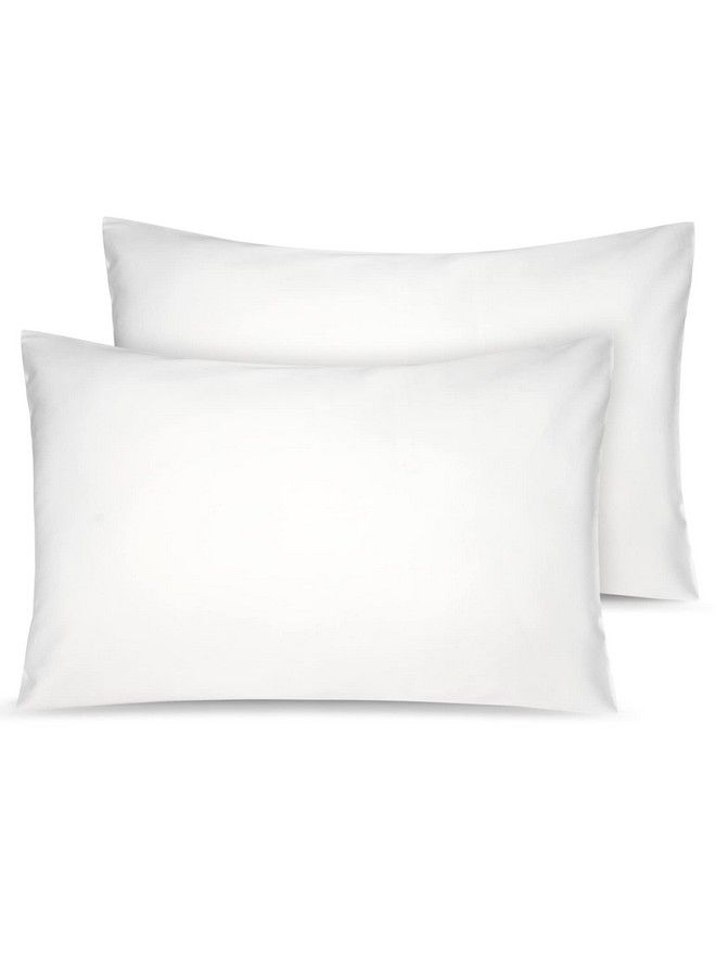 LULUSILK Organic Cotton Toddler Pillowcase 2 Pack 14 X 20 Travel Pillow Case Cover For Babies Kids Boys And Girls Soft And Breathable Small Pillow Cases With Envelope Closure Ivory - Image 2