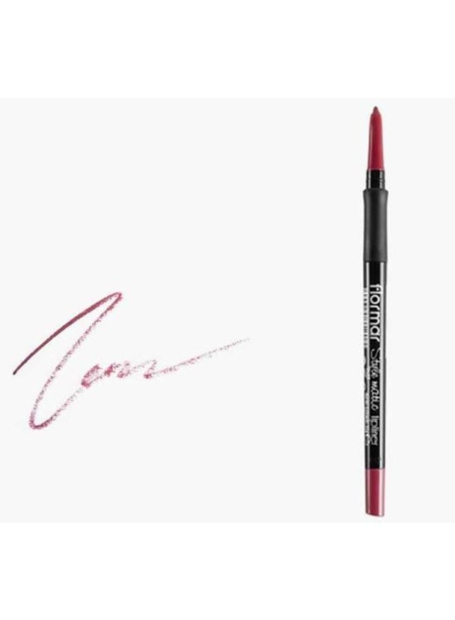 flormar Stylematic Waterproof Lipliner L10 Vivid Red - Image 2