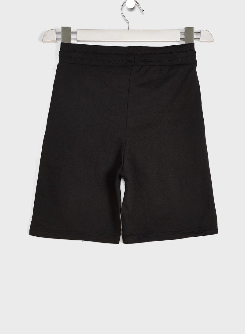 Hummel Kids Bassim Logo Shorts  - Image 2
