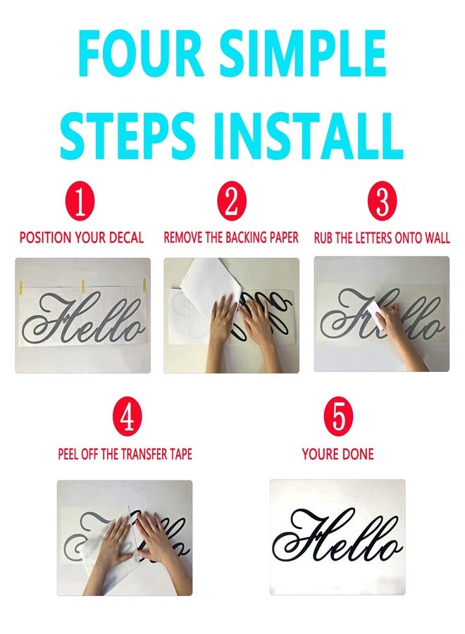 AnFigure Prayer Wall Decor, Inspirational Wall Decals for Living Room Quotes Bathroom Family Christian Bible Verse Faith Biblical Jesus Home Art Decor Vinyl Stickers God Grant Serenity Prayer 21"x11" - Image 3