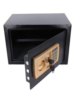 ALMUFARREJ Mini Electronic Deluxe Digital Security Safe Box With Electronic Keypad Lock and Physical Key For Home Office Hotel Jewelry Passport Watches Cash Storage  - Image 5