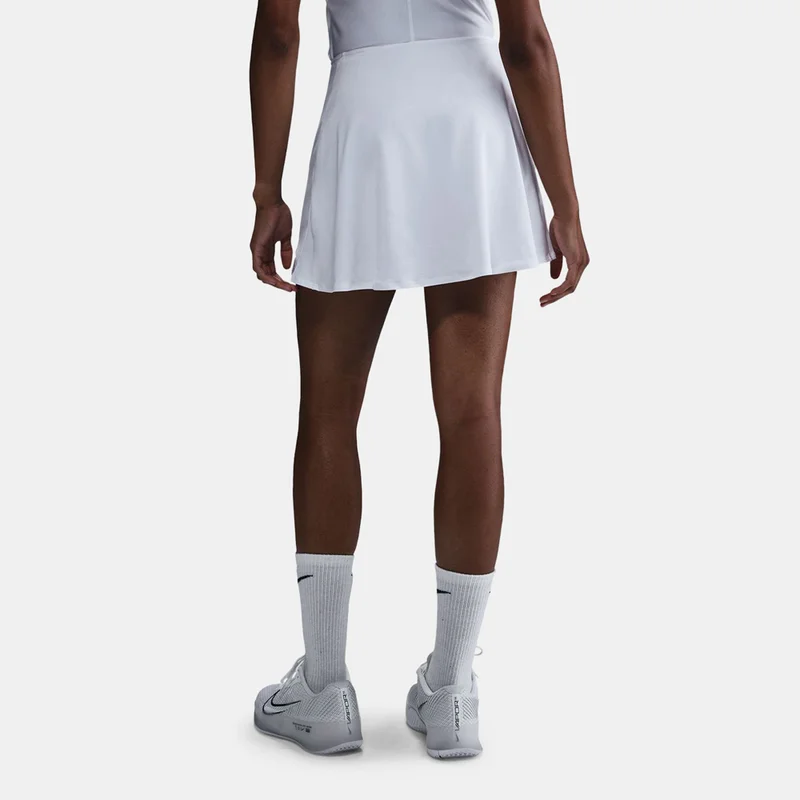 Nike White Women's Victory Dri-FIT Flouncy Tennis Skirt for Women | Best Price UAE