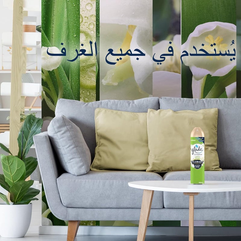 Glade Air Freshener Spray, Jasmine Scent, 300 ml - Image 1