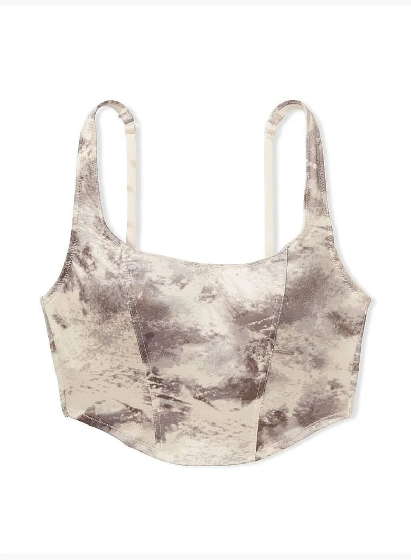 Victoria's Secret Satin Lightly Lined Corset Top