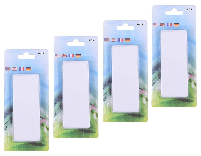 PLENARO PLENARO Power Strip Holder Fixator No Hole Plugin Wall Socket Sticker Fixerfor Desk Wall Router Remote Control Paper Towel Box Pack of 4  - Image 1