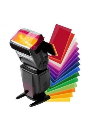 GENPRO 12 Color Gel Filter Lighting Diffuser: Set of color gel filters for lighting effects. (Model: LF-12) - pzsku/Z66E23C0DC2F1FA3A0EE1Z/45/_/1711359119/3532f064-3706-44d4-b173-7dfc7c2a12fa