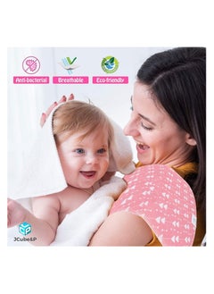 Moro Moro Curvy Waterproof Burp Towel – Ultra-Absorbent & Soft Cotton  - Image 3