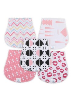 Moro Moro Curvy Waterproof Burp Towel – Ultra-Absorbent & Soft Cotton  - Image 1