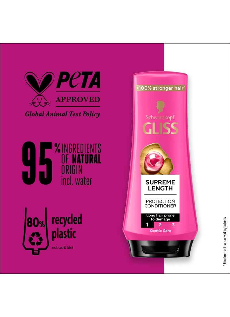 Gliss Supreme Length - Protection Conditioner 360ml - Image 5