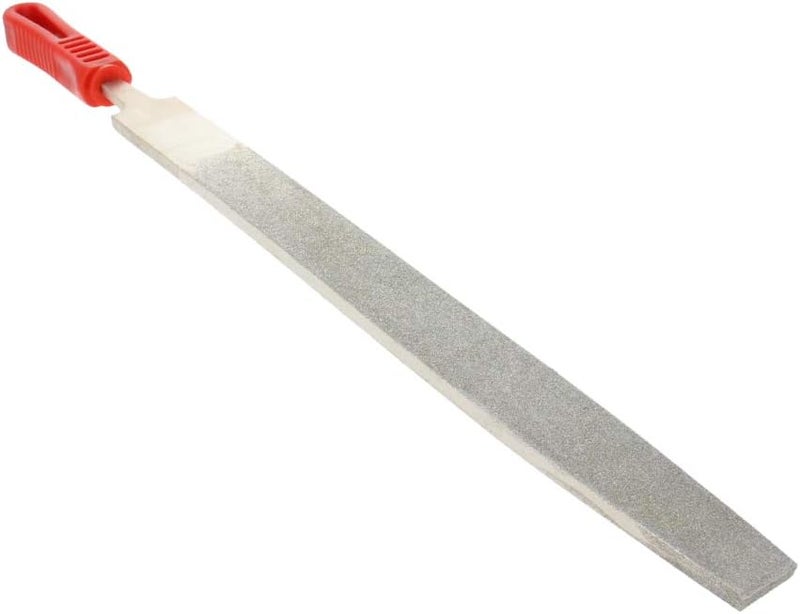 Utoolmart Diamond File 12 Inch Flat File Diamond Coated Plastic Handle Hand Tool for Grinding Polishing 1Pcs - Image 1