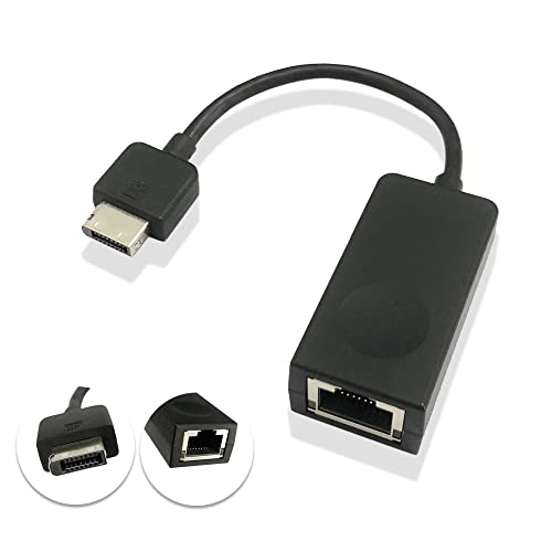 GinTai Ethernet dongle RJ45 Adapter Cable 4X90Q84427 for Lenovo Thinkpad X280,X390,X390 Yoga,X395,X1 Yoga 4th,5th Gen,X1 Carbon 7th,8th Gen,X13,X13 Yoga Gen1,T14s,T495s,T490s,T480s,L13,L13 Yoga - Image 1
