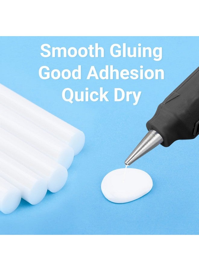 ENPOINT White Hot Glue Sticks Full Size, 8" Long X 0.43" Dia 36 Pack Hot Melt Glue Sticks Bulk, White Adhesive Glue Sticks Standard For Crafting Diy Art School Gluing Project Repair Sealing - Image 3