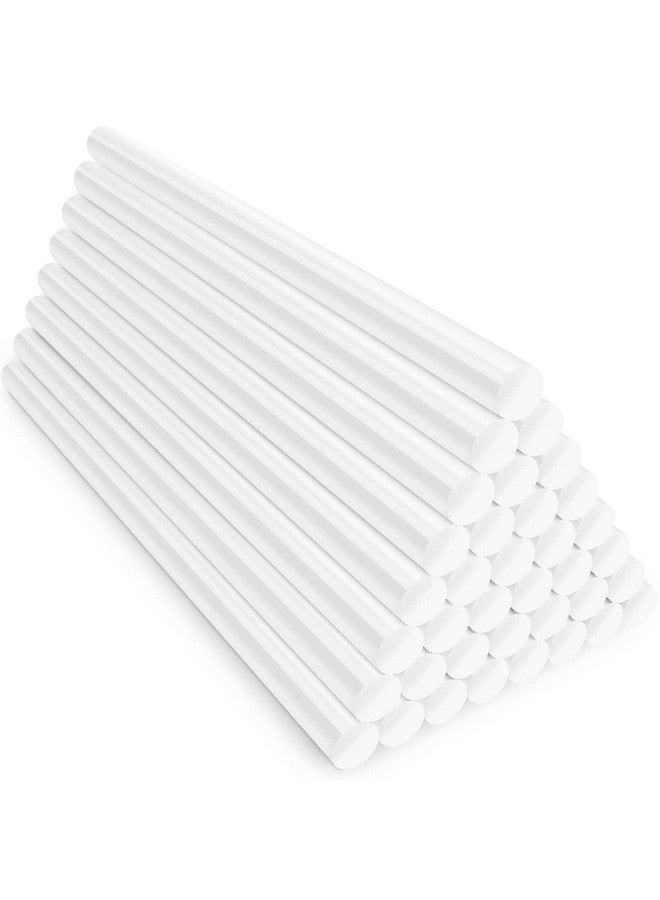 ENPOINT White Hot Glue Sticks Full Size, 8" Long X 0.43" Dia 36 Pack Hot Melt Glue Sticks Bulk, White Adhesive Glue Sticks Standard For Crafting Diy Art School Gluing Project Repair Sealing - Image 1