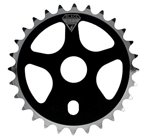 Black Ops Micro Drive BMX Chain Ring, 28t, Black - Image 1