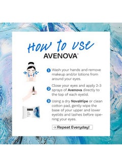 Avenova NovaWipes By Avenova - Soft, Strong, Hypoallergenic, Non-Irritating, Durable, Absorbent, Multi-Layer Dry Wipes for use when Applying Avenova Spray (30 count)  - Image 3