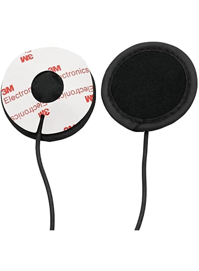 Arabest Open Half Face Moto Motorcycle Bike Helmet Earpiece Headset Mic Microphone is Compatible with Motorola 2 Way Radio RMM2050 GP300 CP200 PR400 CLS1110 RDU2080D  - Image 2