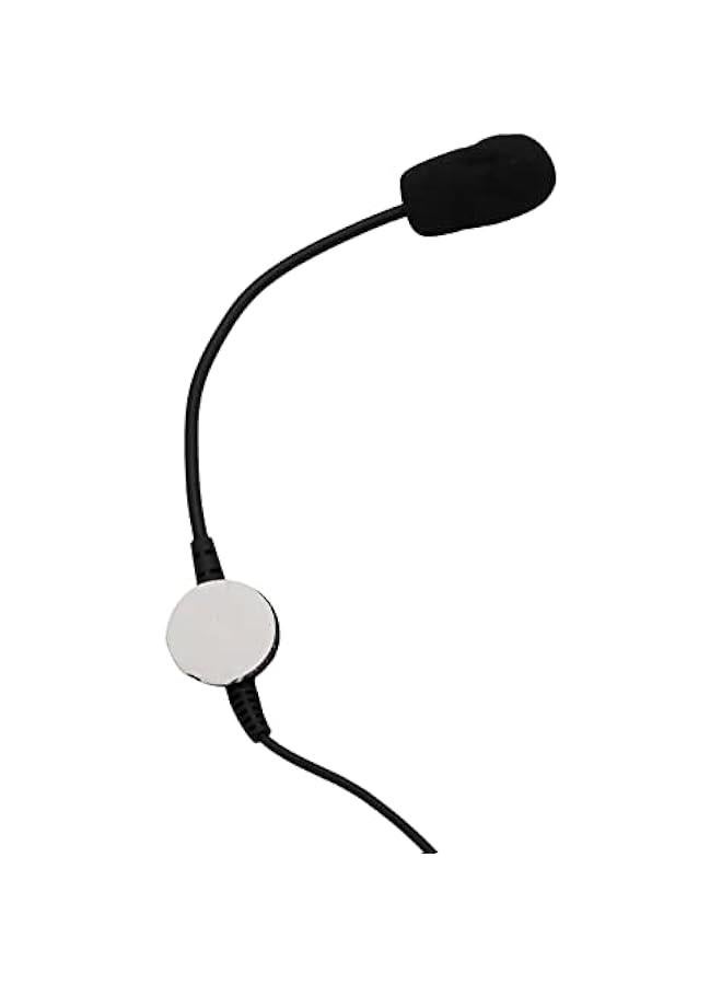 Arabest Open Half Face Moto Motorcycle Bike Helmet Earpiece Headset Mic Microphone is Compatible with Motorola 2 Way Radio RMM2050 GP300 CP200 PR400 CLS1110 RDU2080D  - Image 3