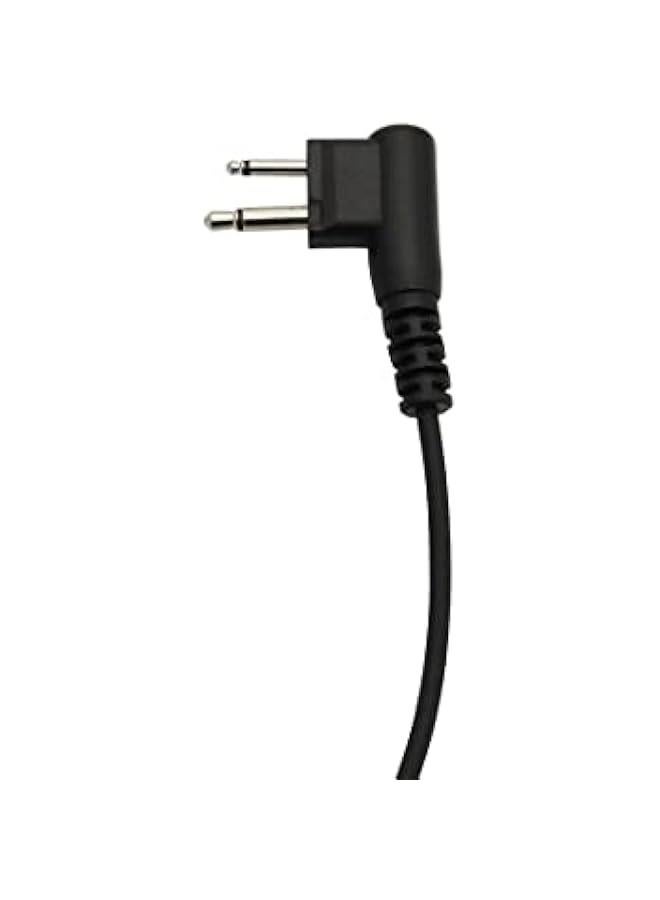 Arabest Open Half Face Moto Motorcycle Bike Helmet Earpiece Headset Mic Microphone is Compatible with Motorola 2 Way Radio RMM2050 GP300 CP200 PR400 CLS1110 RDU2080D  - Image 4