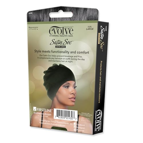 Evolve Satin Soc Olive Large (Satin-Lined Style Cap) - Image 2