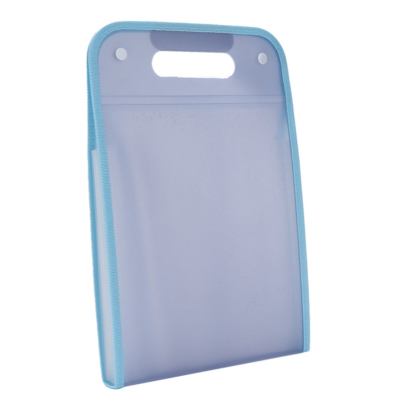 Accordion Folder 13 Layers Large Capacity Easy Store Waterproof Antifouling File Folders for Organize FilesStar Blue - Image 5