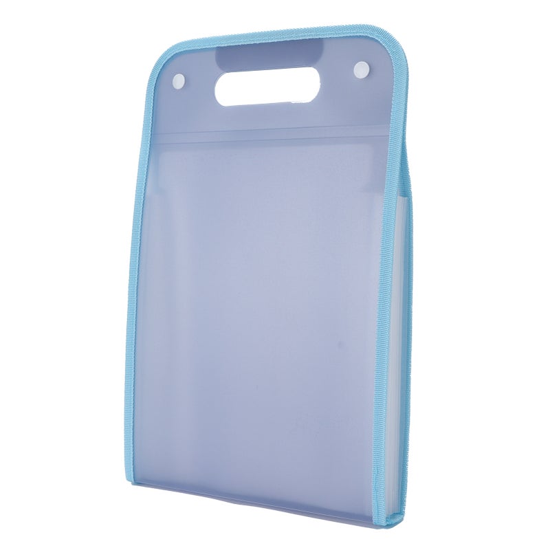 Accordion Folder 13 Layers Large Capacity Easy Store Waterproof Antifouling File Folders for Organize FilesStar Blue - Image 4