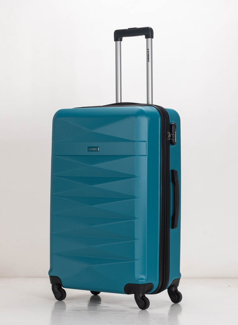 ستارجولد مجموعة أمتعة من 4 قطع، حقيبة سفر صلبة من مادة ABS مع سحاب قابل للتمدد، وعجلات دوارة 360 درجة، وقفل رقمي، وحقيبة سفر خفيفة الوزن بعجلات - Image 3