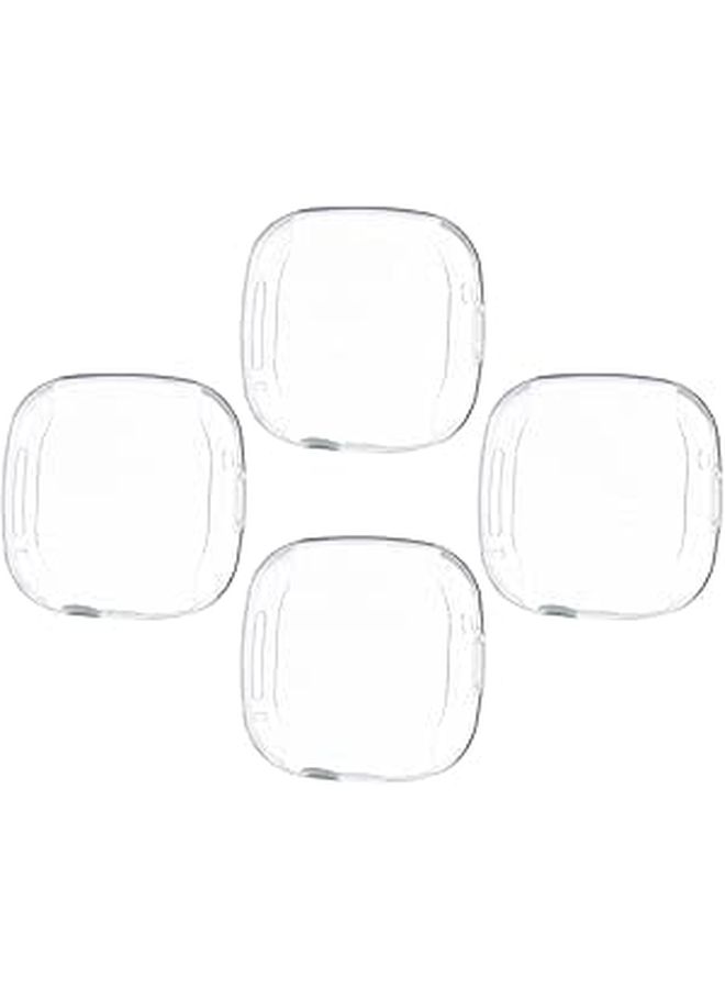 Transparent TPU Watch Bumper Cover 4 Pack Easy To Install Shockproof Protective Case Filter By Scratches And Collisions - Image 1