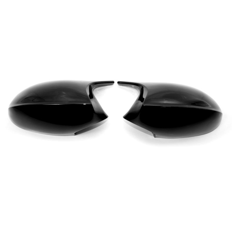 M3 Style Side Mirror Cover Caps: Glossy Black Sturdy Durable - Easy Installation Rear View Mirror Cap Cover for BMW E90 E91 E92 E93 - Image 1