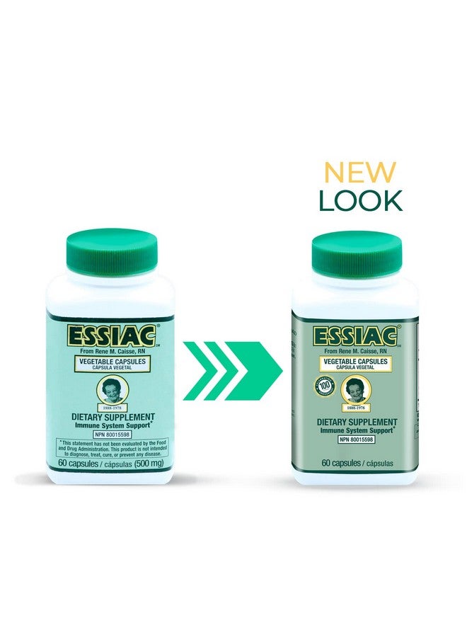 ESSIAC Tea All-Natural Herbal Extract Capsules - 60 Capsules | Powerful Antioxidant Blend to Help Promote Overall Health & Well-Being | Original Formula Since 1922 - Image 2
