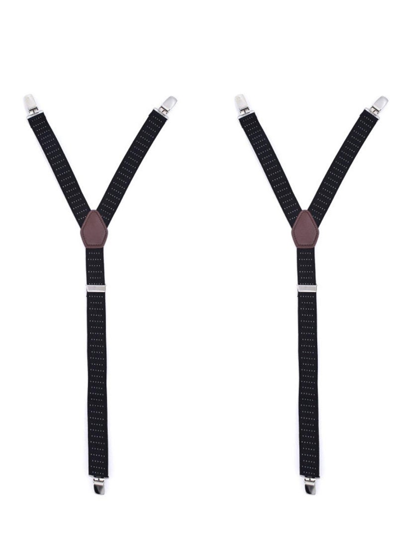 دارك هورس أشرطة تثبيت القميص للرجال، جوارب مرنة قابلة للتعديل، مشابك مانعة للانزلاق - Image 4