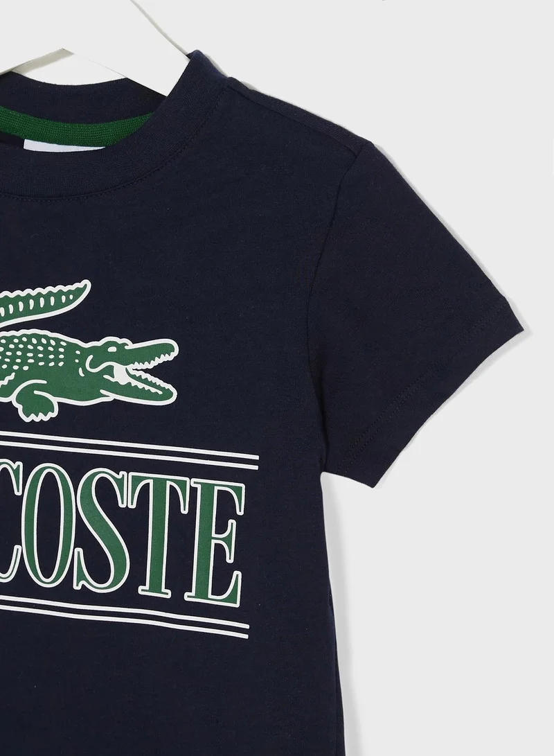 LACOSTE Kids Logo T-Shirt