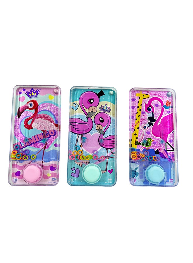 Galaxy Toys Galaxy Flamingo-Themed Handheld Water Ring Toss Game Toy - Assorted 1 Pc – Fun & Interactive Toy for Kids  - Image 4