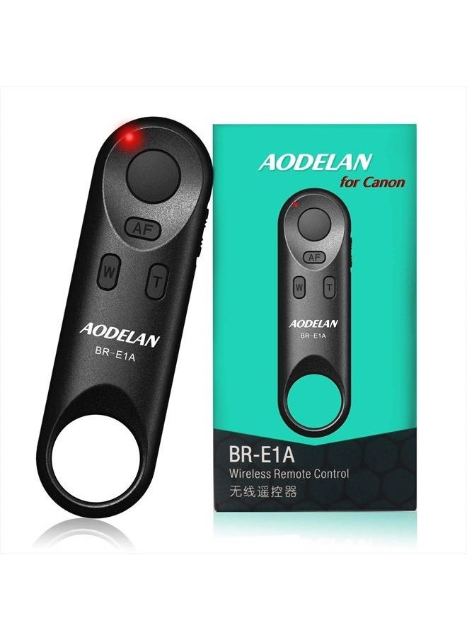 AODELAN - Wireless Camera Remote Shutter Release for Canon R3/ R7/ R10/ M50/ EOS M6 Mark II/R/RP /90D /6D Mark II /R5/ R6 /800D /850D /250D/Rebel SL2 /T7i /G5 X Mark II /G7 X Mark III, Replace Canon BR-E1 - Image 1