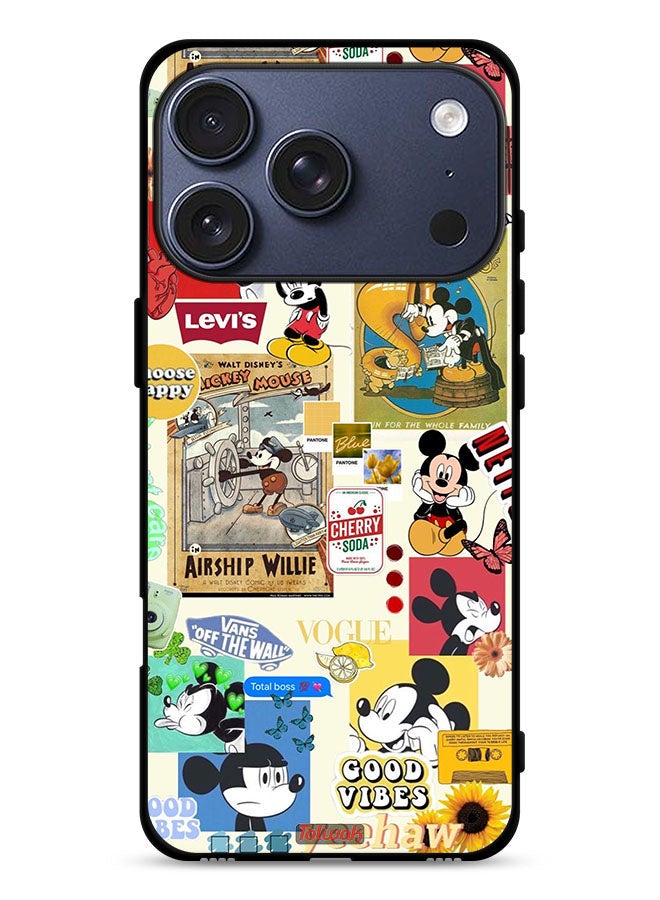 Tolwak Apple iPhone 17 Pro Protective Case Cover Chose Happy And Stickers - Image 1