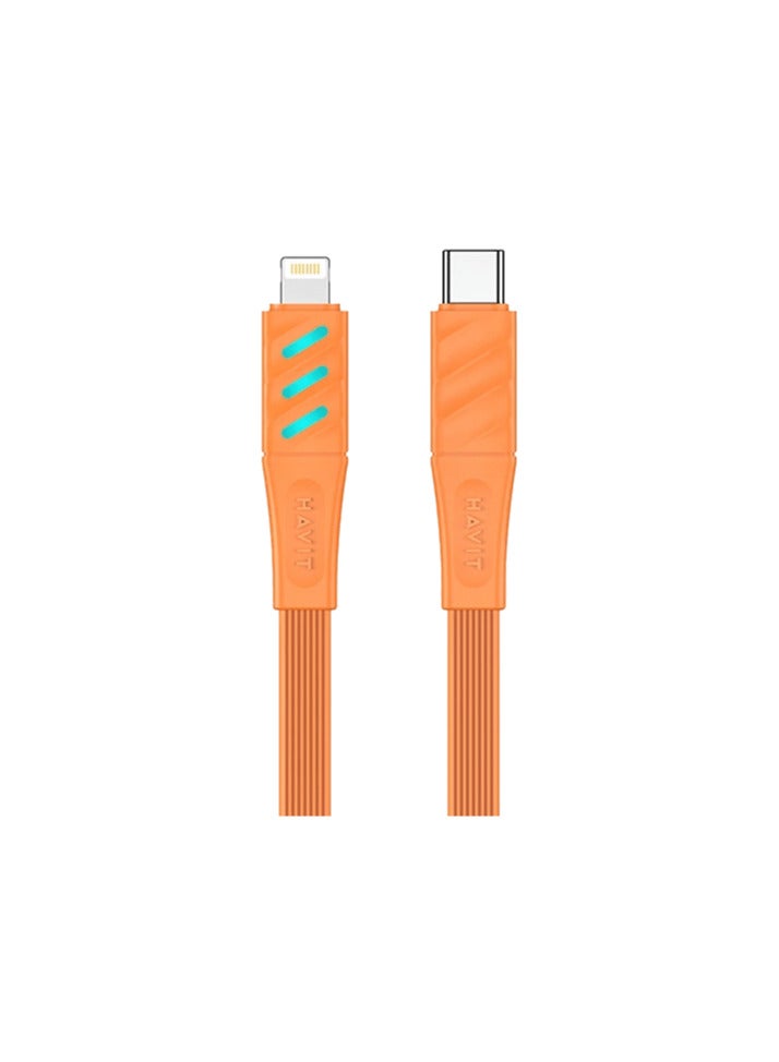 هافيت قطعتين كابل من هافت لايتننغ للايفون - Image 2