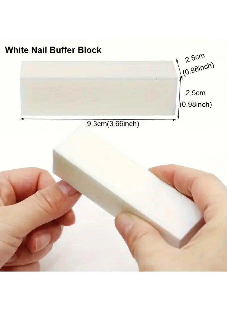 Ucanbe 10pcs Nail File Buffer Polishing Blocks Kit, Nail File Blocks Buffer Colorful Sanding Files, Polishing Nail Art Care Tools  - Image 3